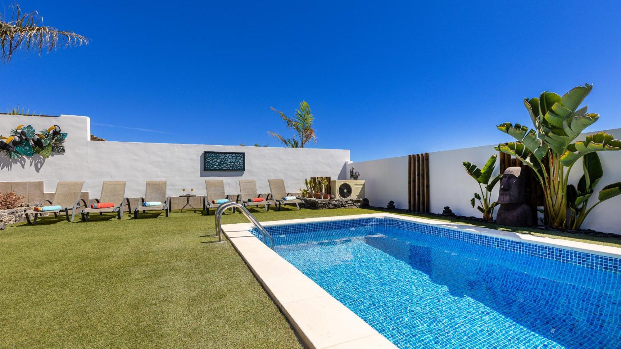 Villa Del Corazon Salinas Golf Caleta De Fuste Exterior photo