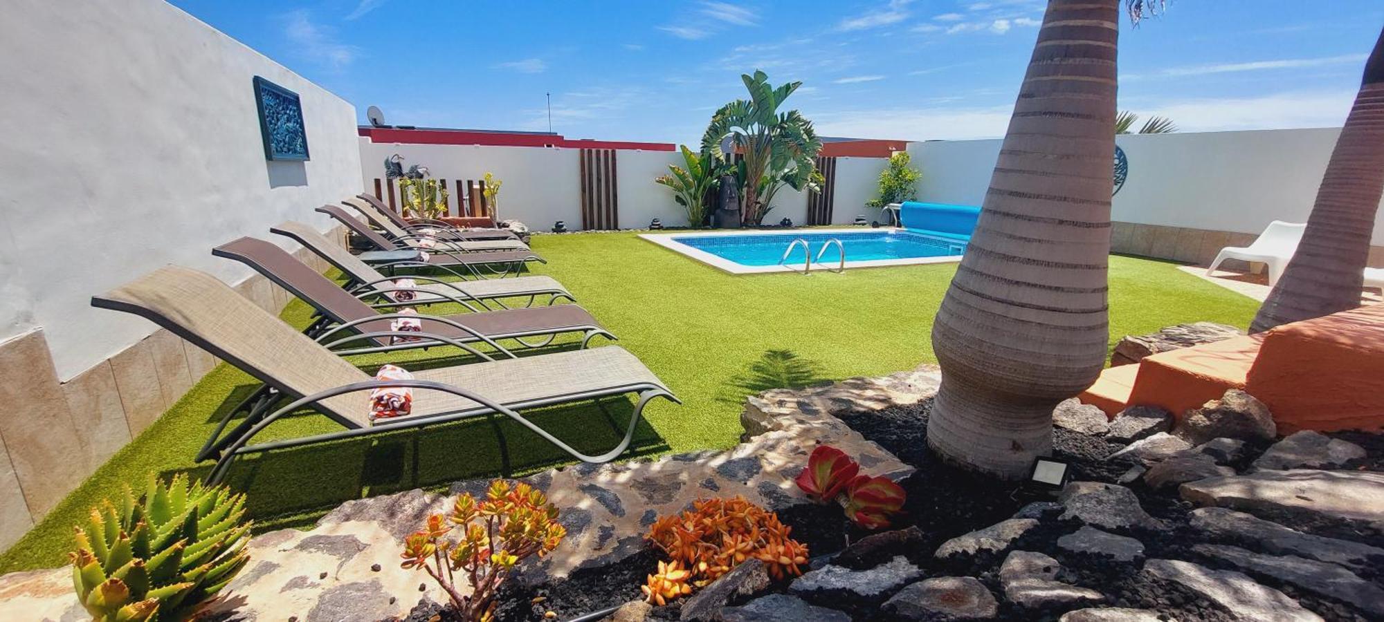 Villa Del Corazon Salinas Golf Caleta De Fuste Exterior photo