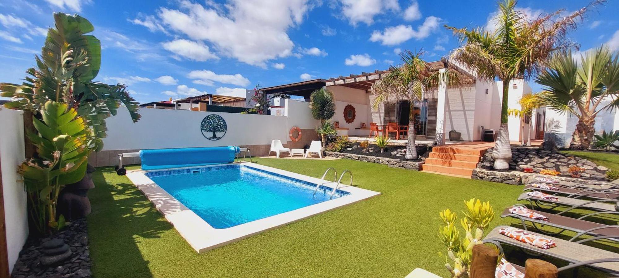Villa Del Corazon Salinas Golf Caleta De Fuste Exterior photo